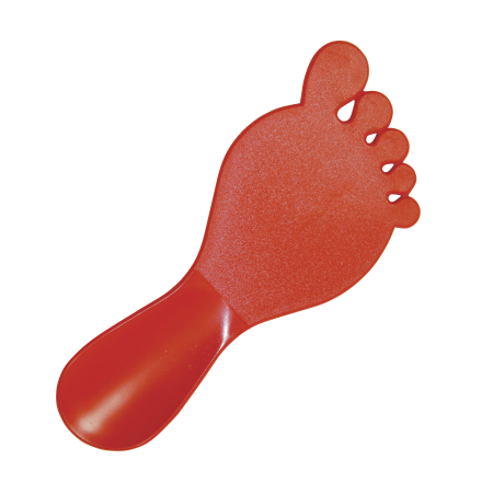 Schoenlepel Voet donkergroen 2 kleuren 10813