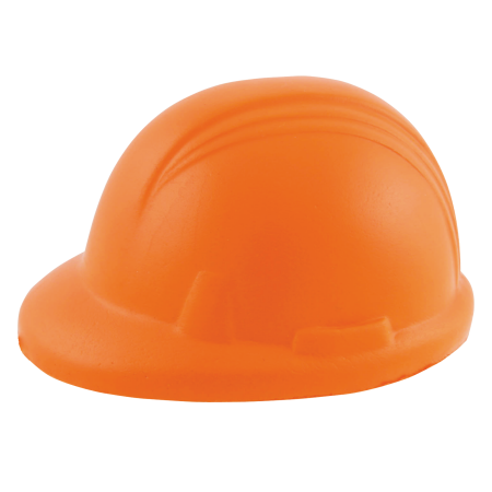 Anti-stress Bouwhelm oranje 1 kleur 763