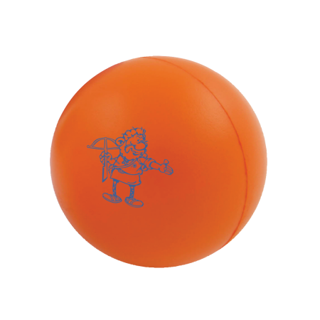 Anti-stressbal standaard geel 1 kleur 802