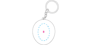 Anti-stress Bouwhelm met sleutelhanger 761
