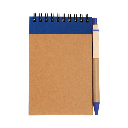Recycled notitieboek A6 met pen sample