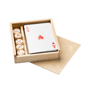 BRISCA set van 2 tafelspellen bedrukken