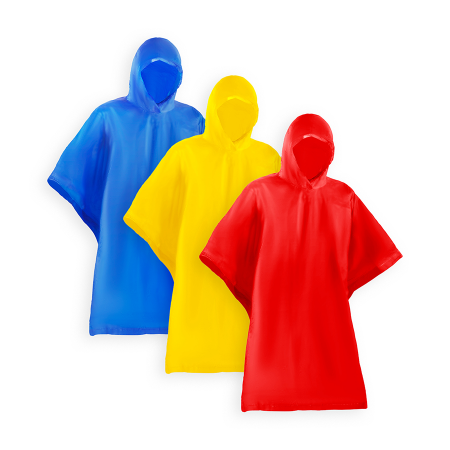 DAMPER regenponcho bedrukken