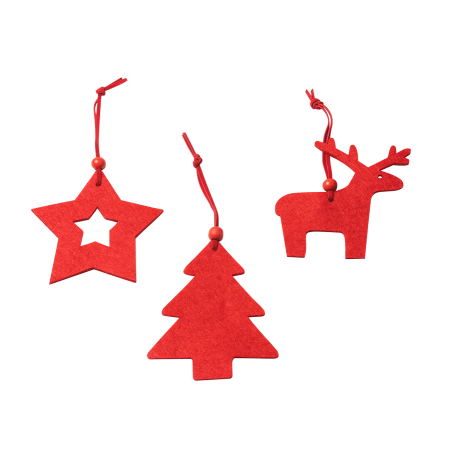 CAROL kerstdecoratie, ster bedrukken