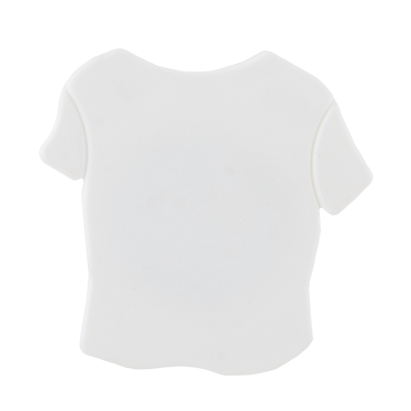 T-shirt magneet wit 1 kleur 12696