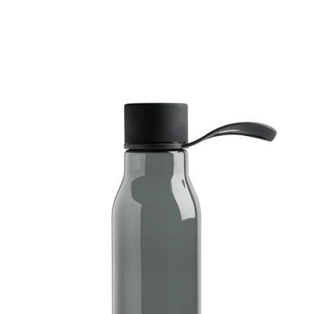 Tritan fles 600 ml metalen dop donkerblauw onbedrukt 12692