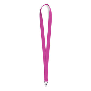 Sleutelkoord Nek roze 1 kleur
