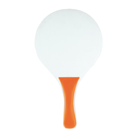 Beach tennisset in net rood 1 kleur 1453