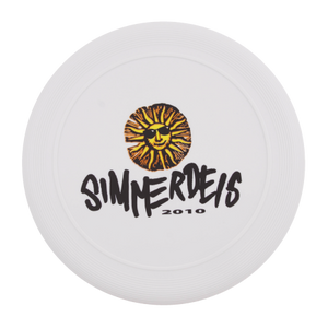 Frisbee 21 cm met ringen 72u zwart 1 kleur 4108