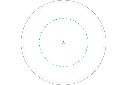 Frisbee 21 cm zonder ringen  72usample