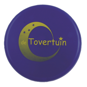 Frisbee 21 cm zonder ringen donkerblauw 2 kleuren 4124
