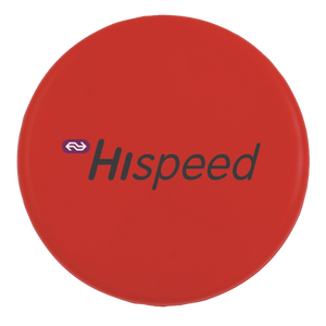 Frisbee 21 cm zonder ringen 72u wit 1 kleur 4122