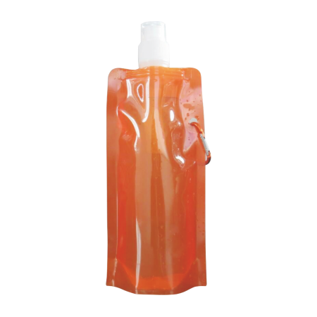 Waterzak met karabijn haak 500 ml leeg donkergroen 1 kleur 13273