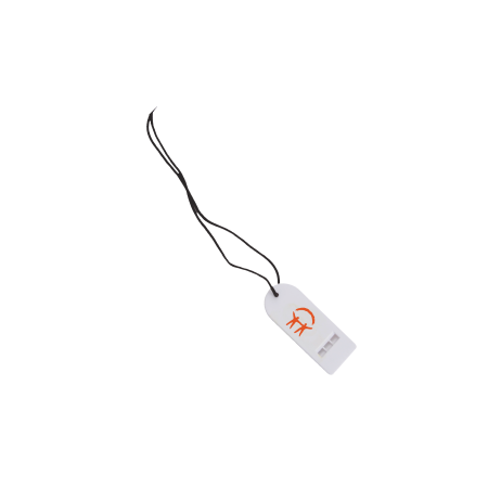 Fluitje met safetykoord sample