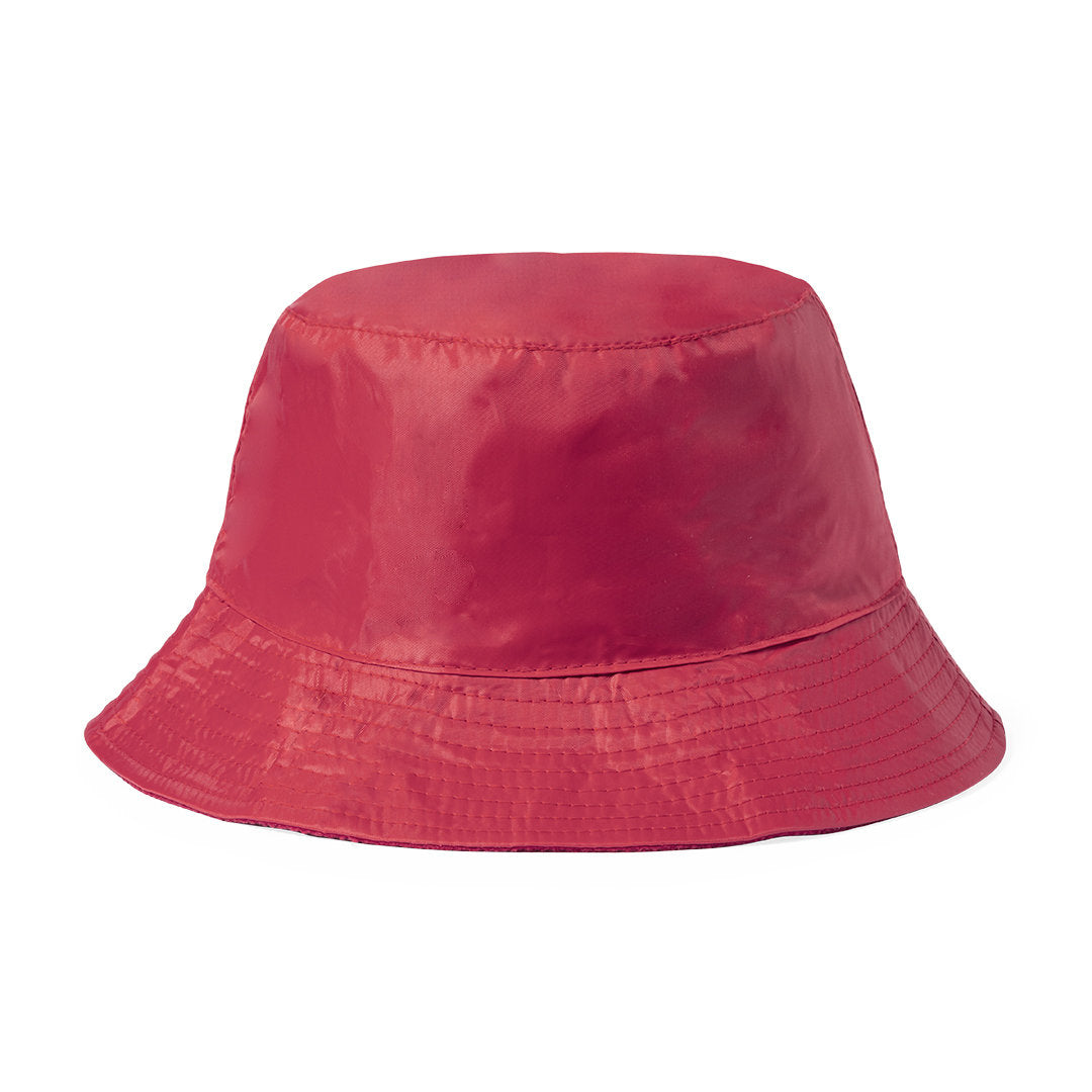 Omkeerbare hoed Nesy bordeaux 1 kleur