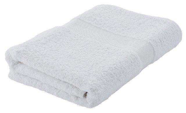 Badhanddoek 140x70 cm blauw 1 kleur tr 934