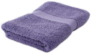 Badhanddoek 140x70 cm grijs Borduren 943
