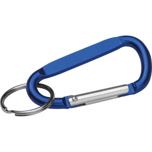 Sleutelhanger met karabijnhaak rood Graveren 11432