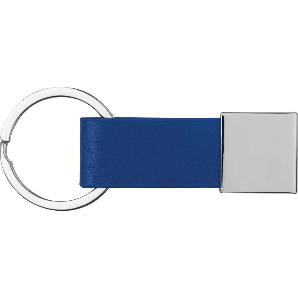 Sleutelhanger met kunstlederen bandje 11434