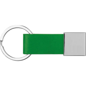 Sleutelhanger met kunstlederen bandje 11440
