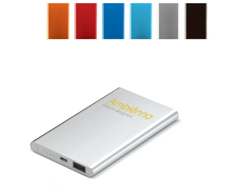 Slim Powerbank 4000mAh bedrukken