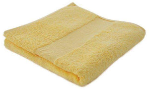 Handdoek 100 x 50 cm grijs 1 kleur tr 4847