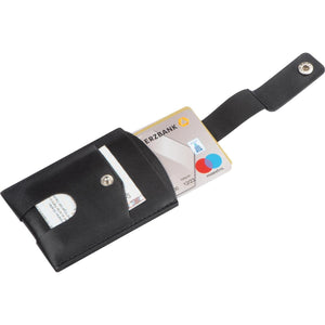 RFID lederen kaarthouder 9863