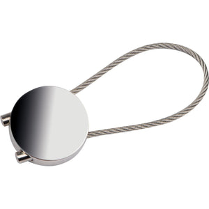 Ronde metalen sleutelhanger bedrukken