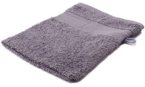 Washand 21 x 16 cm geel 1 kleur tr 13228