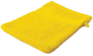 Washand 21 x 16 cm lichtgroen 1 kleur tr 13232