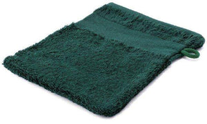 Washand 21 x 16 cm donkergrijs 1 kleur tr 13227