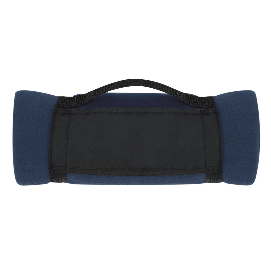 Dekenberg donkerblauw onbedrukt