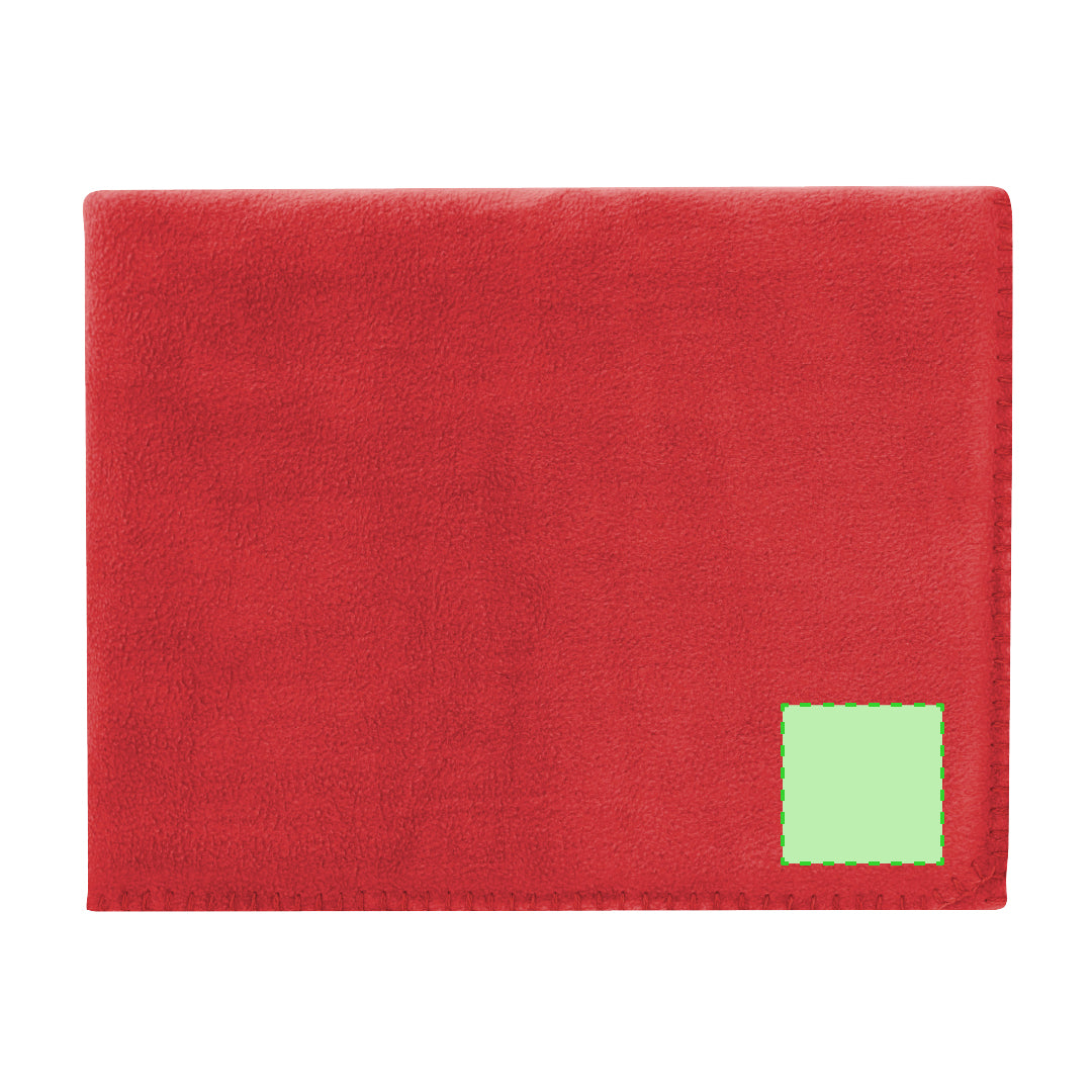 Dekenberg rood 1 kleur