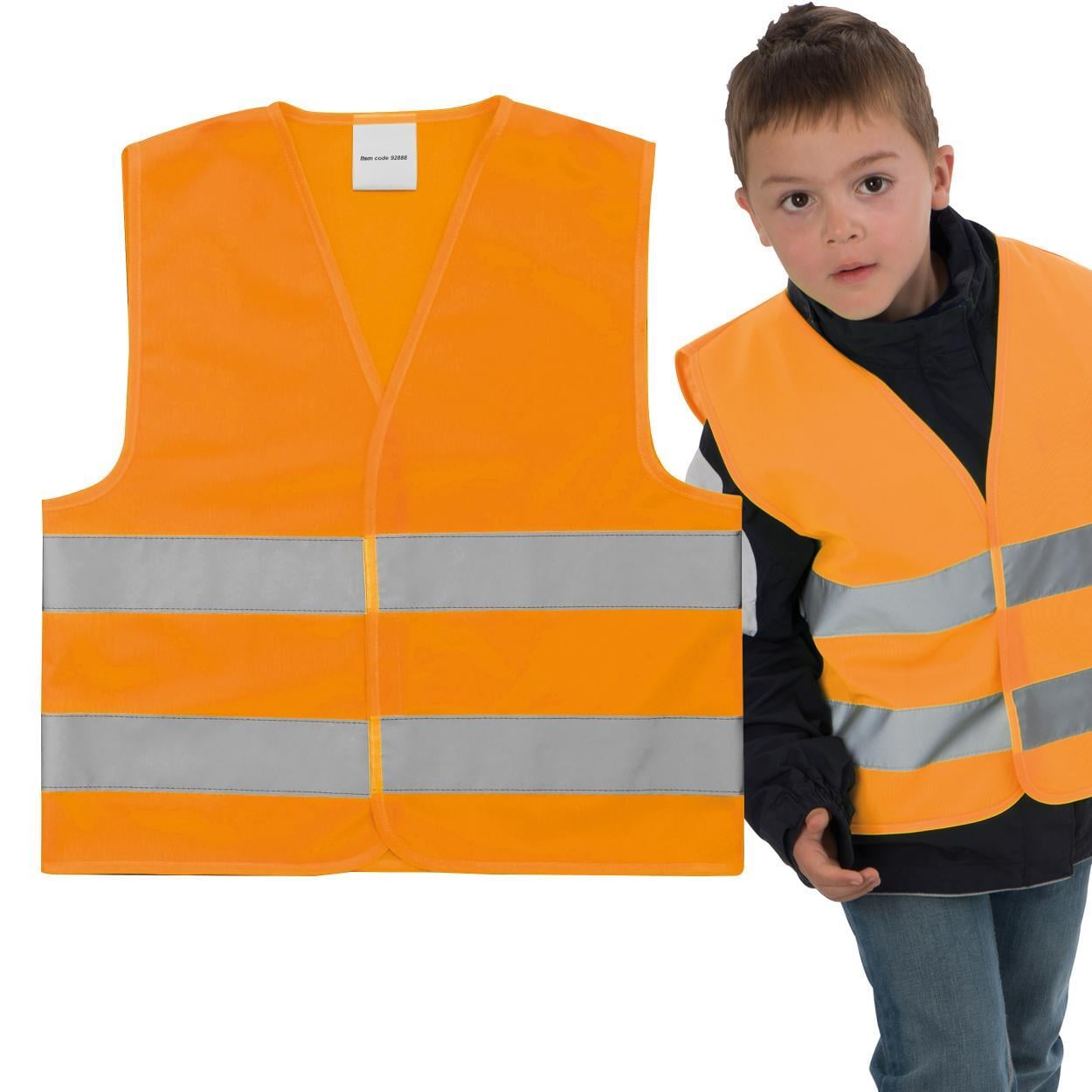 Veiligheidsvest voor kinderen, Klasse 2; EN 1150:1999 sample