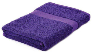 Badhanddoek 140x70 cm rood 1 kleur tr 945
