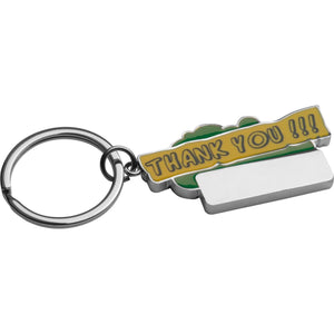 Sleutelhanger "Thank you" bedrukken
