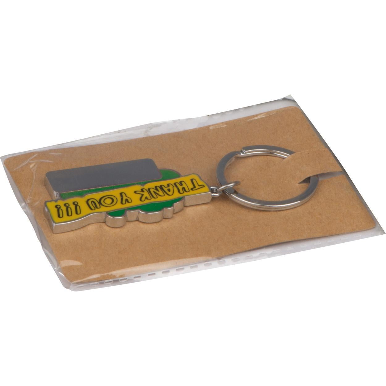Sleutelhanger "Thank you" sample
