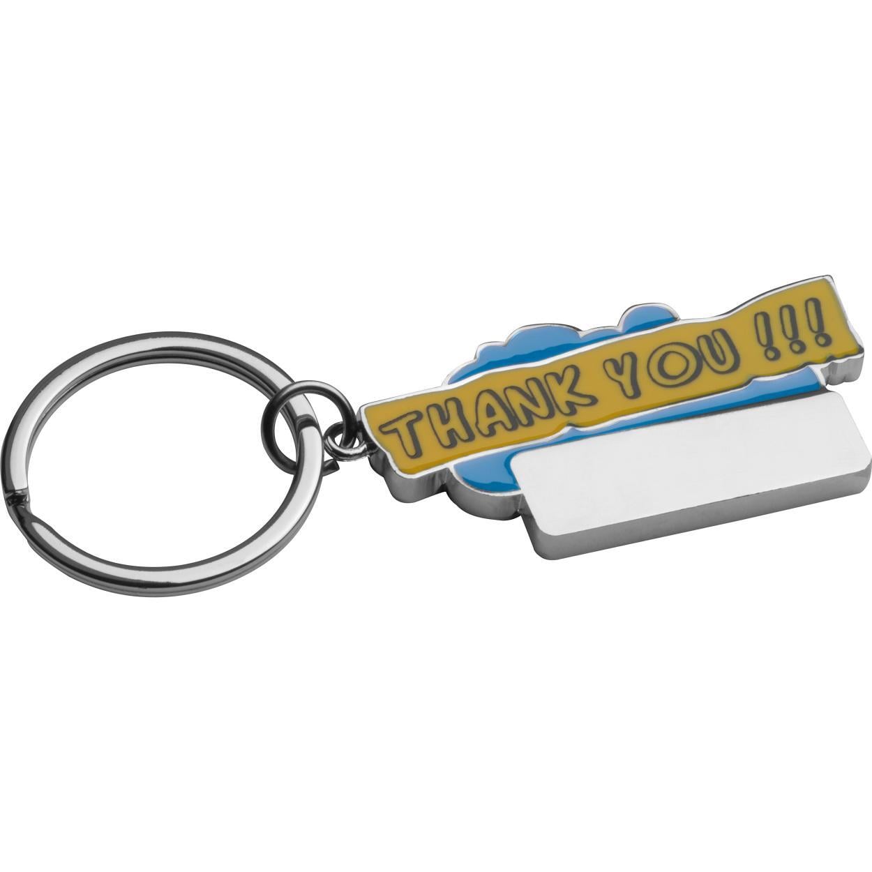 Sleutelhanger "Thank you" sample