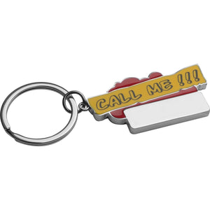 Sleutelhanger "Call me" bedrukken