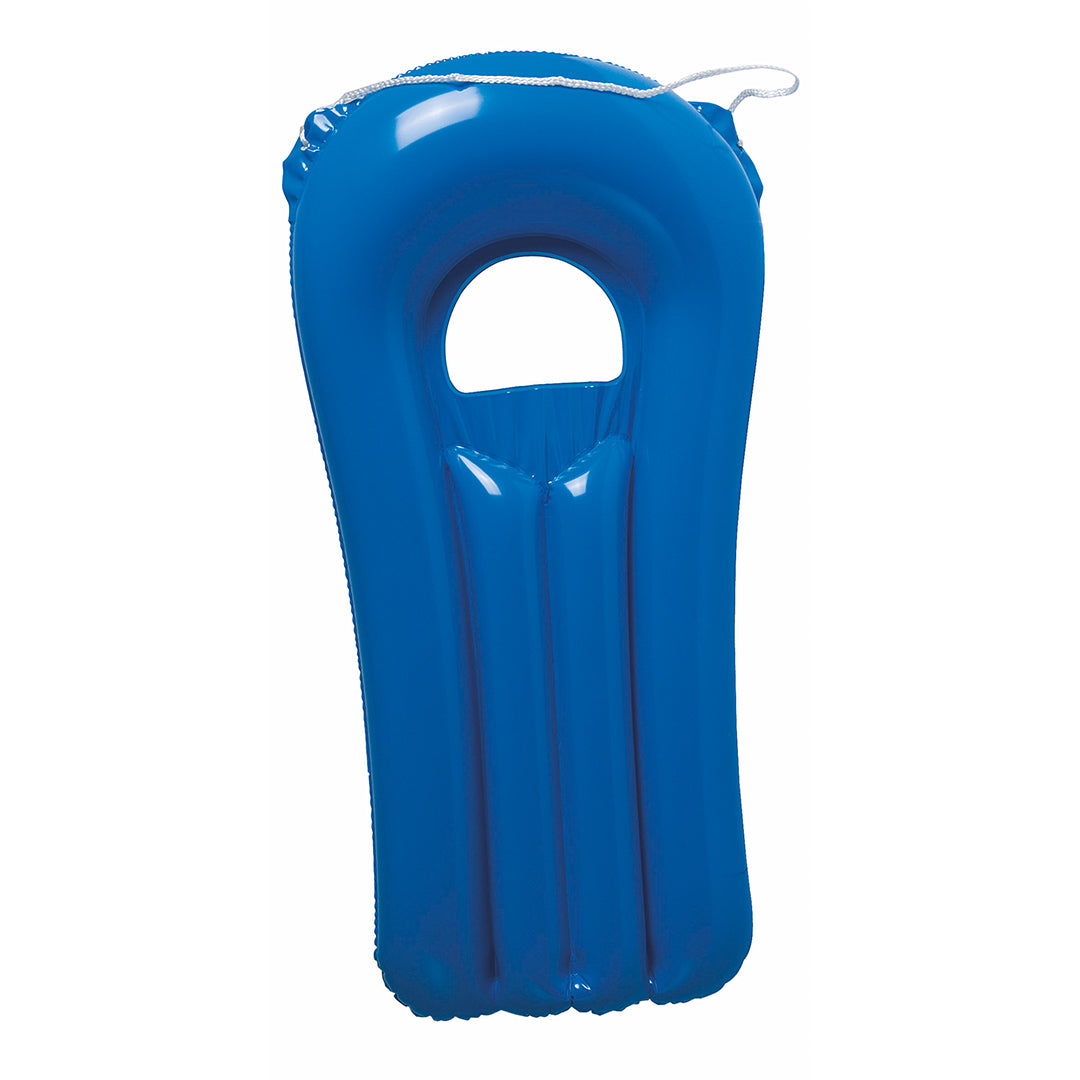 Luchtmatras Wave blauw onbedrukt