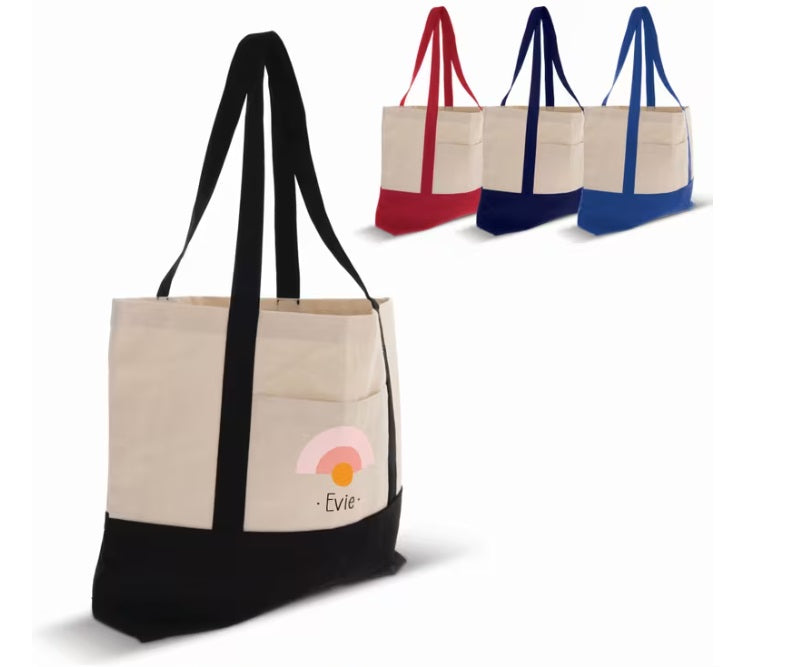 Strandtas katoenen canvas OEKO-TEX 280g/m2 bedrukken