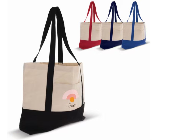 Strandtas katoenen canvas OEKO-TEX 280g/m2 bedrukken