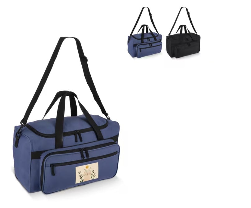 RPET 600D Sport- en reistas met logo1 x 2met logo x 29 cm met opdruk7 L bedrukken