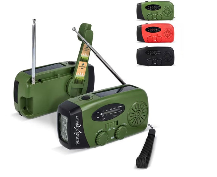 Noodradio bedrukken