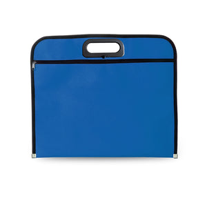 Documententas samenvoegen blauw onbedrukt