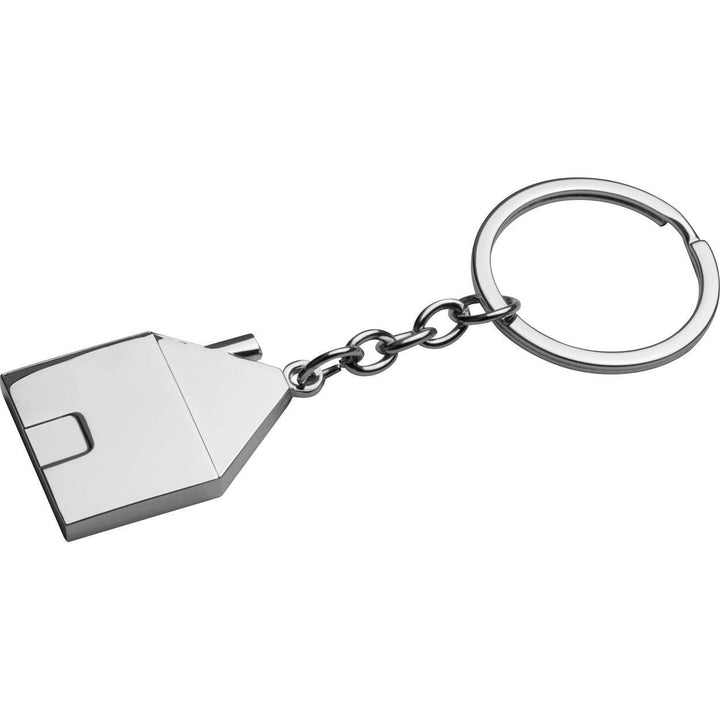 Sleutelhanger huisje bedrukken