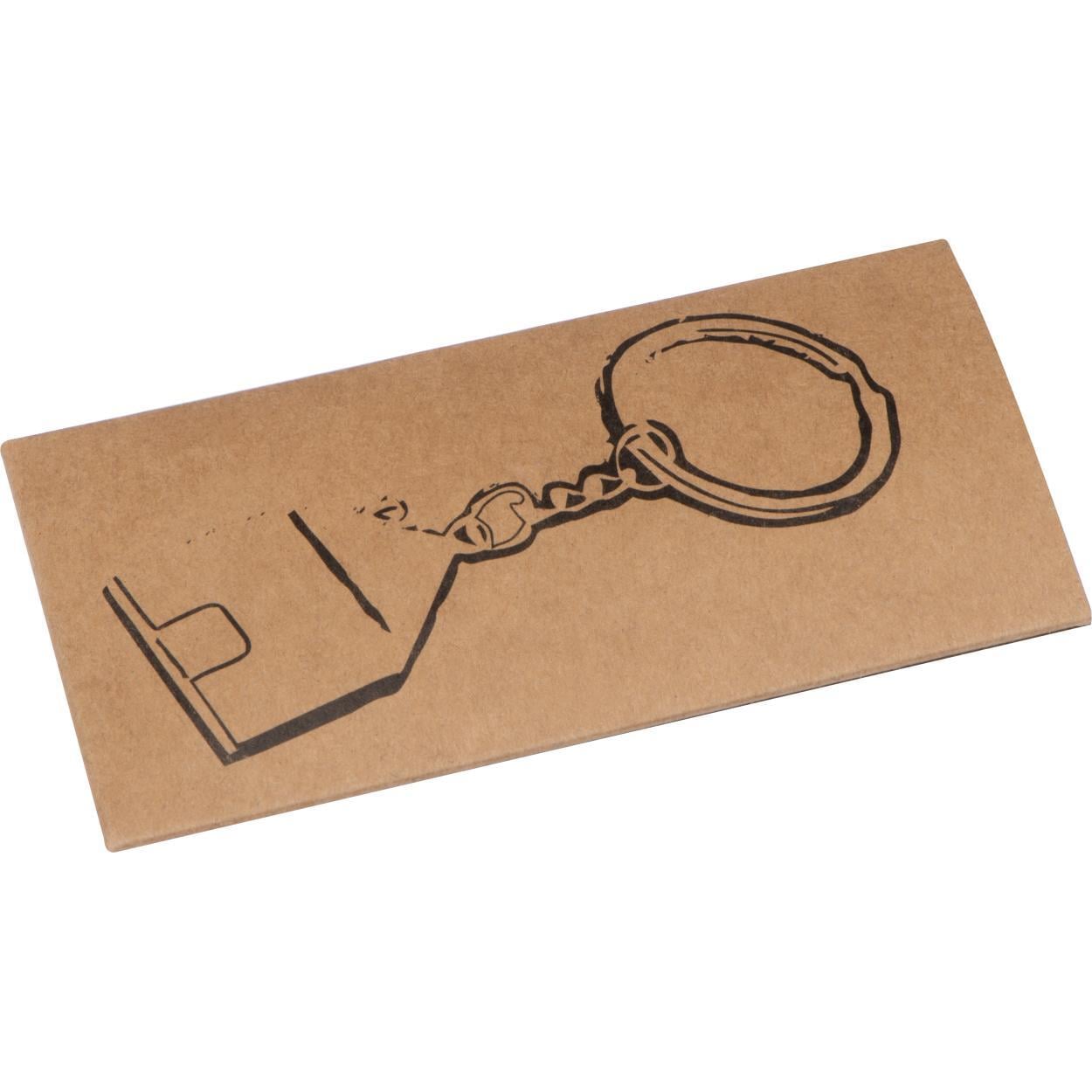 Sleutelhanger huisje sample