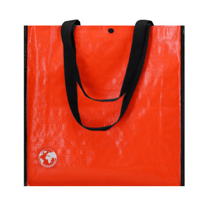 Tas recyclen oranje 1 kleur