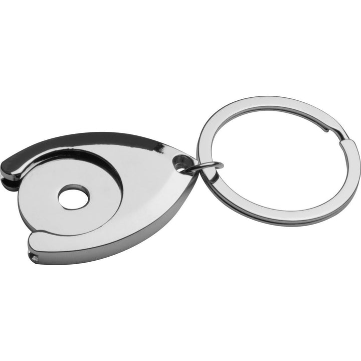 Sleutelhanger met een winkelwagenchip bedrukken