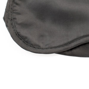 Slaapmasker zwart onbedrukt